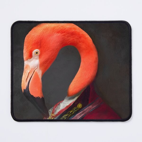Item preview, Flamingo Vintage Portrait designed and sold by SunMayDown.