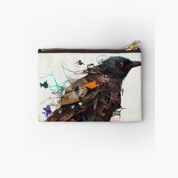 Item preview, Crow in a beautiful Illustration style. designed and sold by The-Dark-Art.