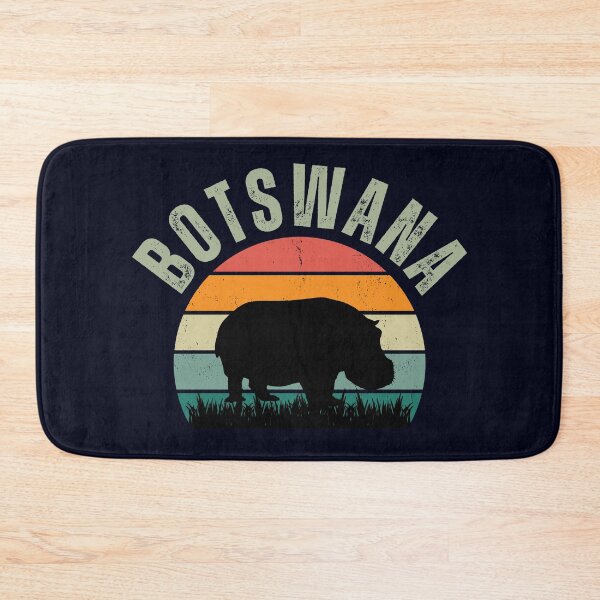 Artikelvorschau, Vintage afrikanische Flusspferde in Botswana, Nilpferd-Safari entworfen und verkauft von madtoyman.