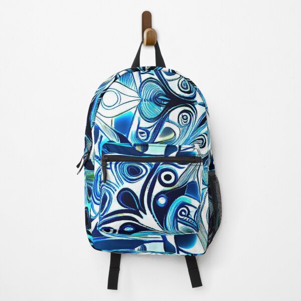 Item preview, Modern Pattern Symmetrical blue designed and sold by RavnWorX.
