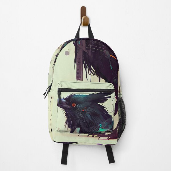 Item preview, Crow in a beautiful Illustration style. designed and sold by The-Dark-Art.