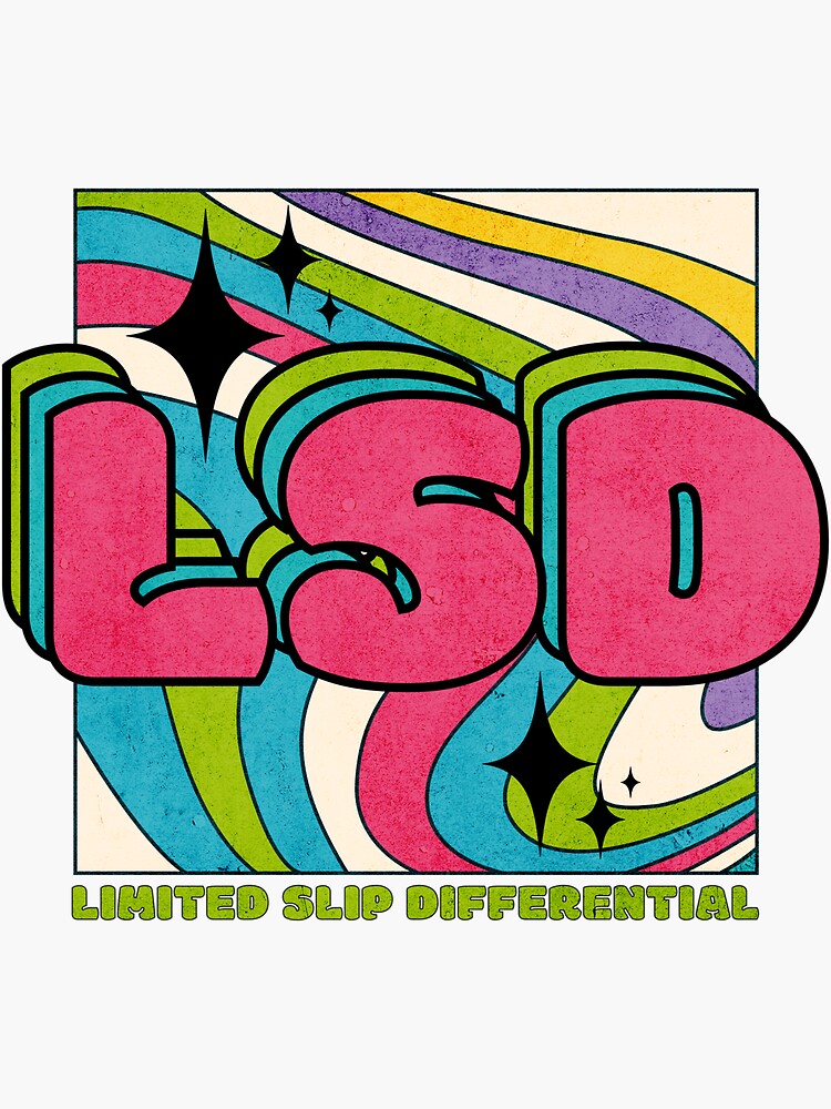 LSD - Limited Slip Differential Funny Offroad Racing Drifting Sticker for  Sale by brytfanna