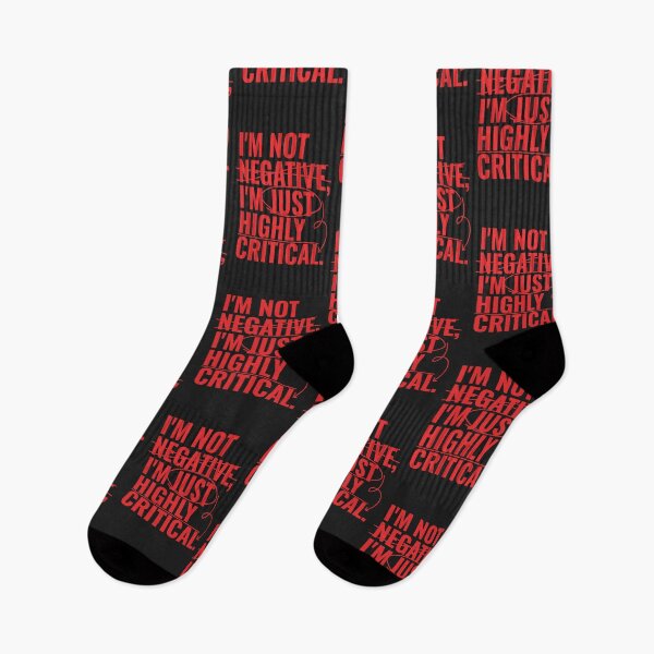Item preview, I'm not negative, I'm just highly critical. designed and sold by RoboRaphael.