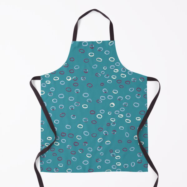 Item preview, Copy of Watercolor organic bubbles in purple and turquoise designed and sold by FrancesPoff.