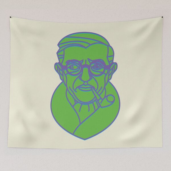 Item preview, Jean-Paul Sartre (pop palette version) designed and sold by jholbo.