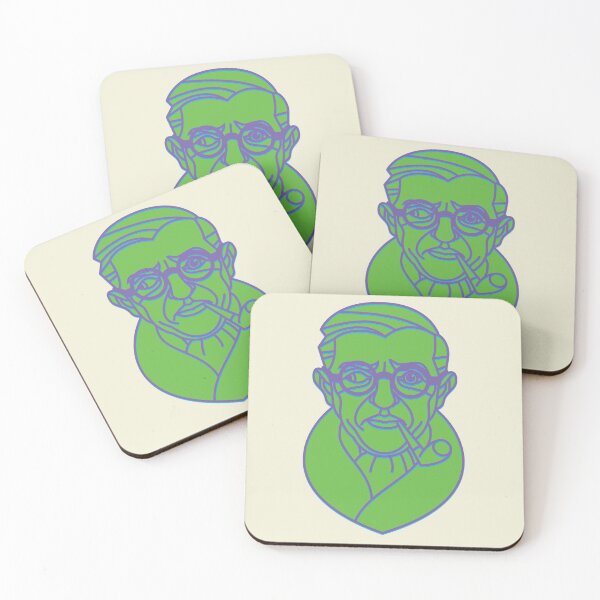 Item preview, Jean-Paul Sartre (pop palette version) designed and sold by jholbo.