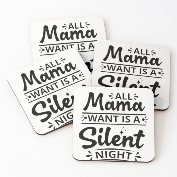 Item preview, Mama need A silent night designed and sold by Wael0.
