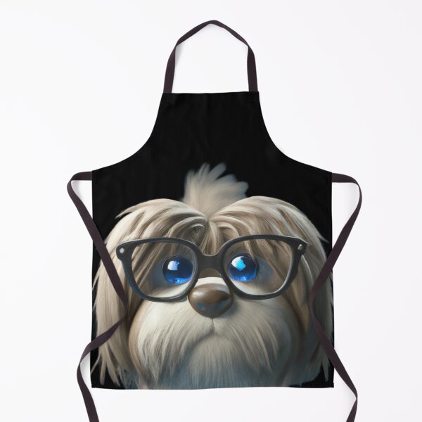 Item preview, Cute dog wearing glasses designed and sold by ByNiran.