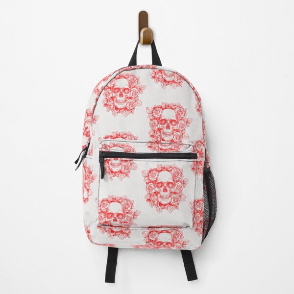 Item preview, Skull in flowers designed and sold by Simo0455.