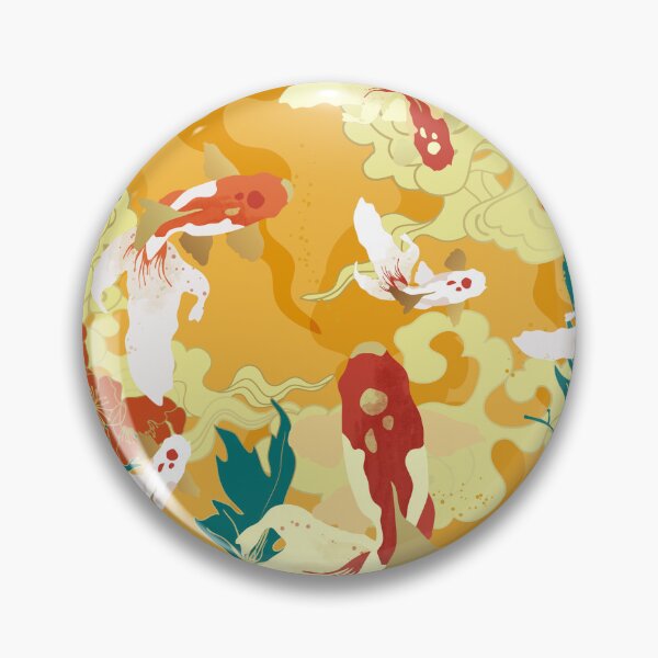 Item preview, ancient style traditional classical auspicious cloud  koi shading designed and sold by UnaWu533.