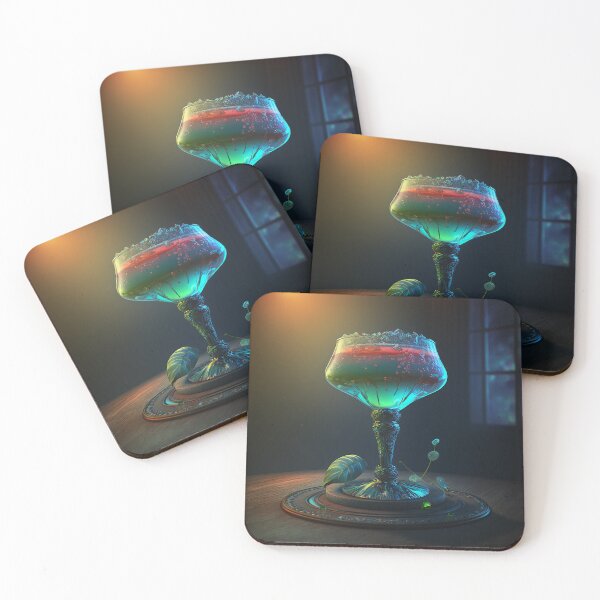 Item preview, Posion cocktail fantasy artwork designed and sold by EmeraldeaArt.