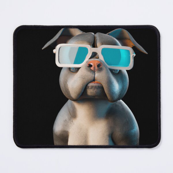 Item preview, Cute dog wearing glasses designed and sold by ByNiran.
