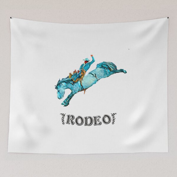 Item preview, Blue Redeo Cowboy -  Western Texas designed and sold by elisarasada.