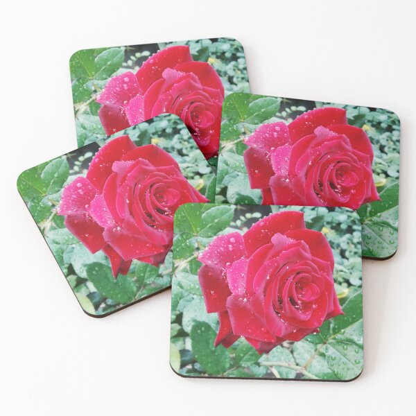 Item preview, Beautiful red rose after the rain  designed and sold by helenkaiy.