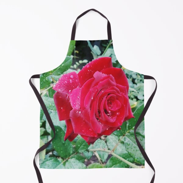 Item preview, Beautiful red rose after the rain designed and sold by helenkaiy.
