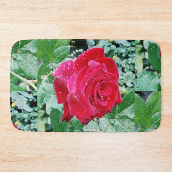 Item preview, Beautiful red rose after the rain  designed and sold by helenkaiy.