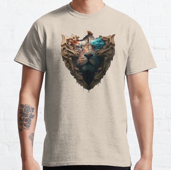 Camisetas: Con Estampado De Leones | Redbubble