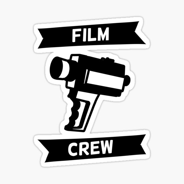 Item preview, Film crew - Banner Design Black designed and sold by 8mmAttire.