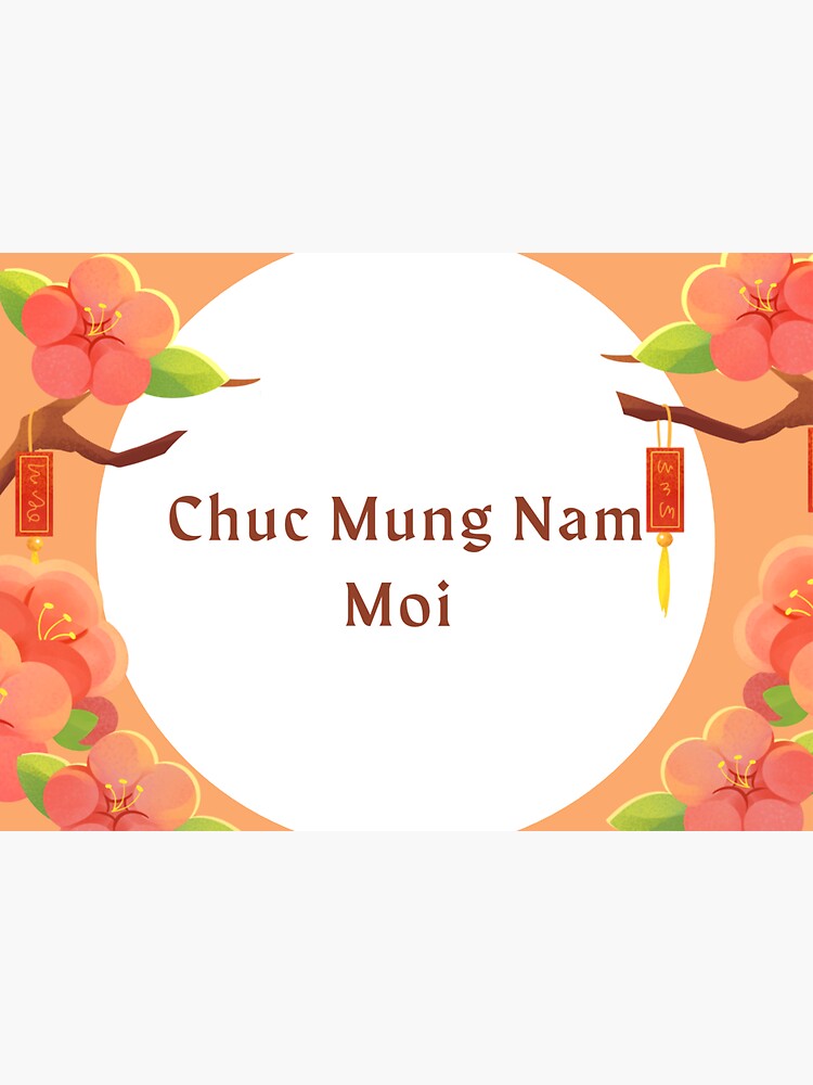 "Chuc Mung Nam Moi 2023 Tee Vietnamese Lunar New Year" Sticker for Sale