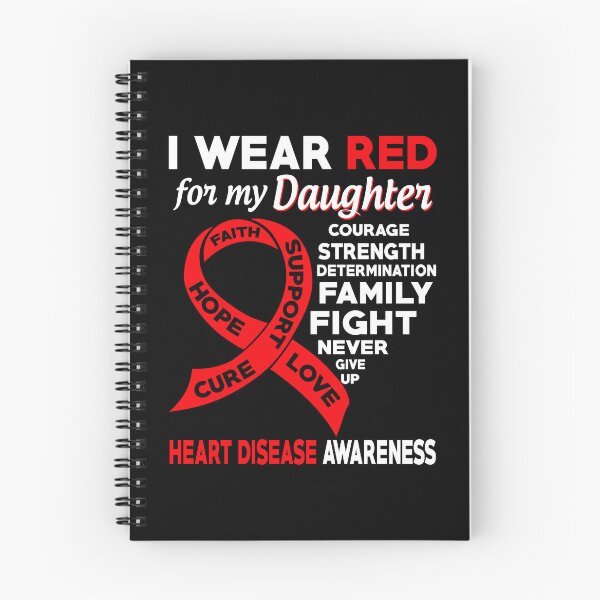 Item preview, I Wear Red for My Daughter Heart Disease Awareness designed and sold by Adolfo114.