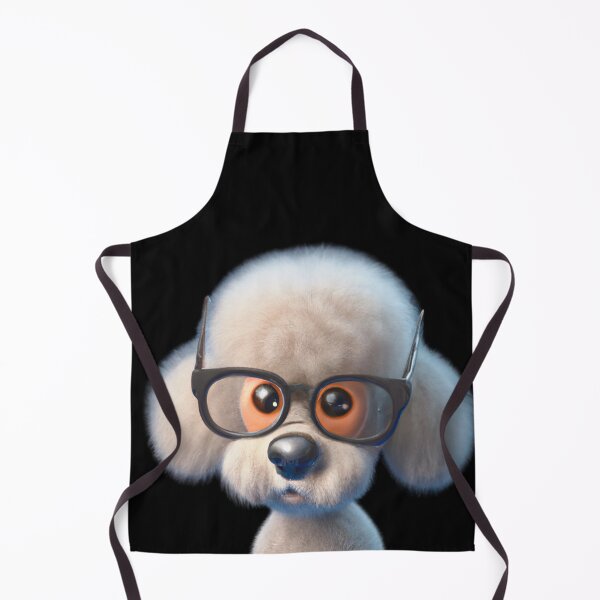 Item preview, Cute dog wearing glasses designed and sold by ByNiran.