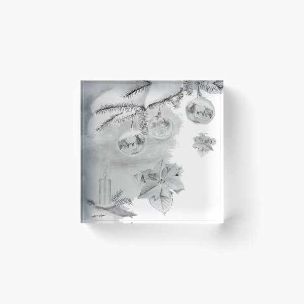 Christmas time Acrylic Block