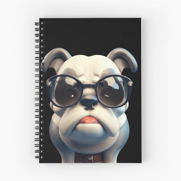 Item preview, Cute dog wearing glasses designed and sold by ByNiran.