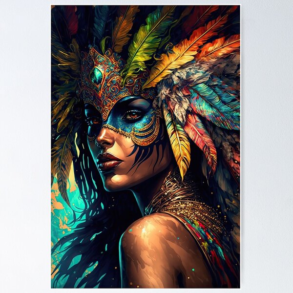 Item preview, Beautiful woman in Rio de Janeiro designed and sold by zaagor.
