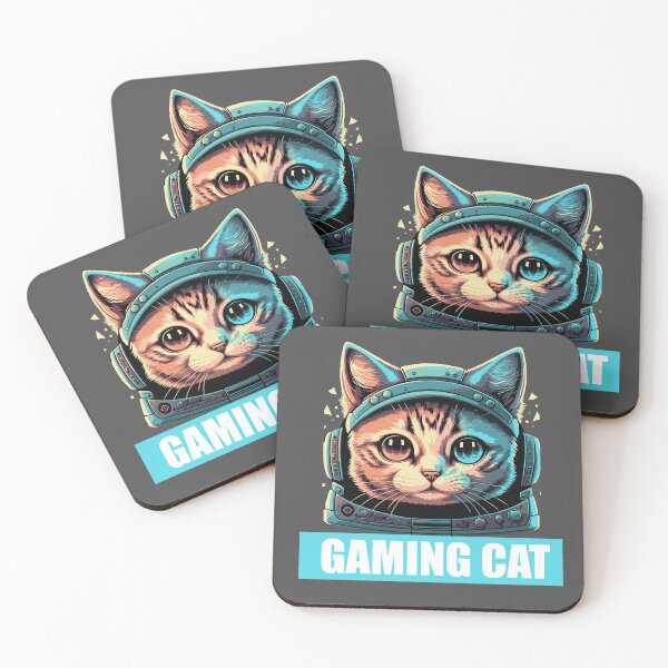Item preview, gaming cat designed and sold by Besir26.