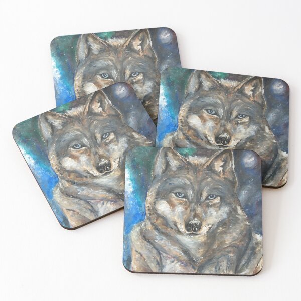 Item preview, Grey wolf designed and sold by Freya Ryder.