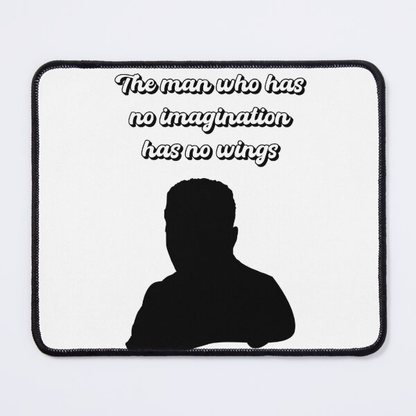 Item preview, Muhammad Ali ,,The man who has no imagination has no wings'' designed and sold by BigBasement.