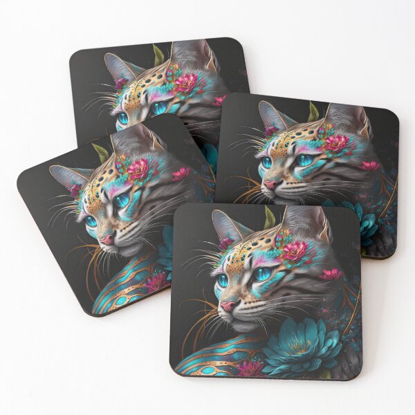 Item preview, Denise The Bengal 3 designed and sold by idreamaboutcats.