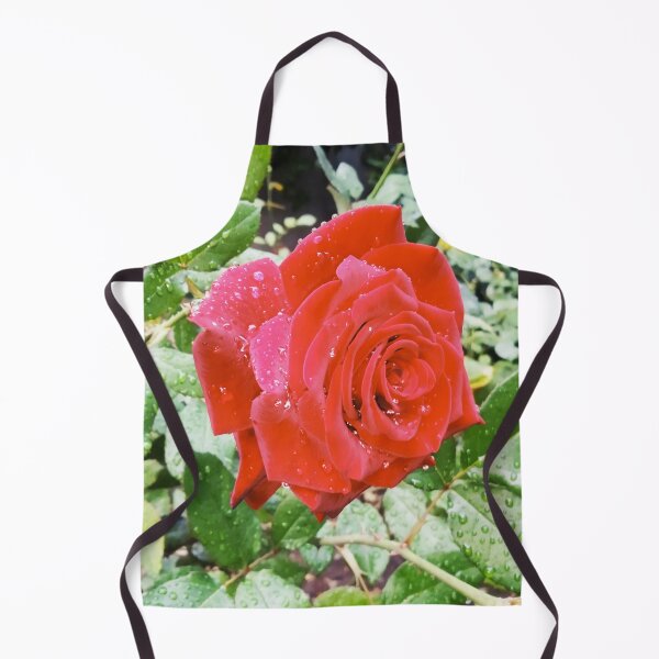 Item preview, Beautiful red rose after the rain designed and sold by helenkaiy.