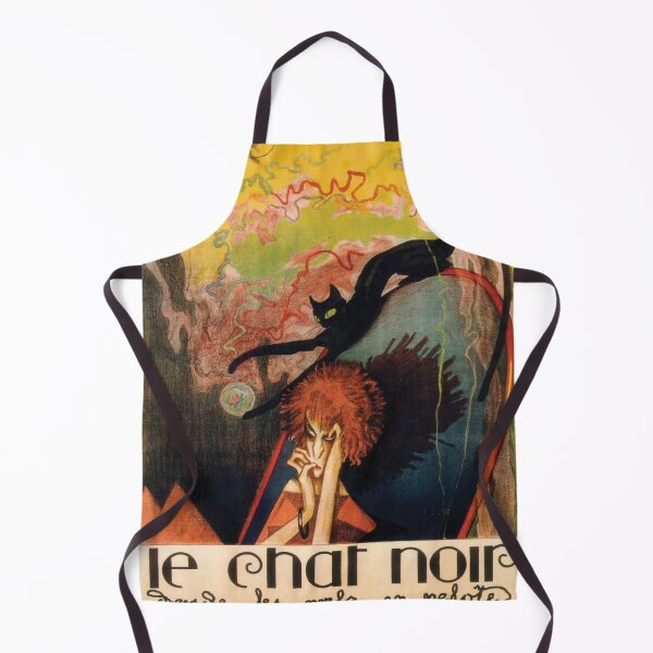 Item preview, Art Nouveau Woman and Black Cat Art designed and sold by Gvantsaaa.