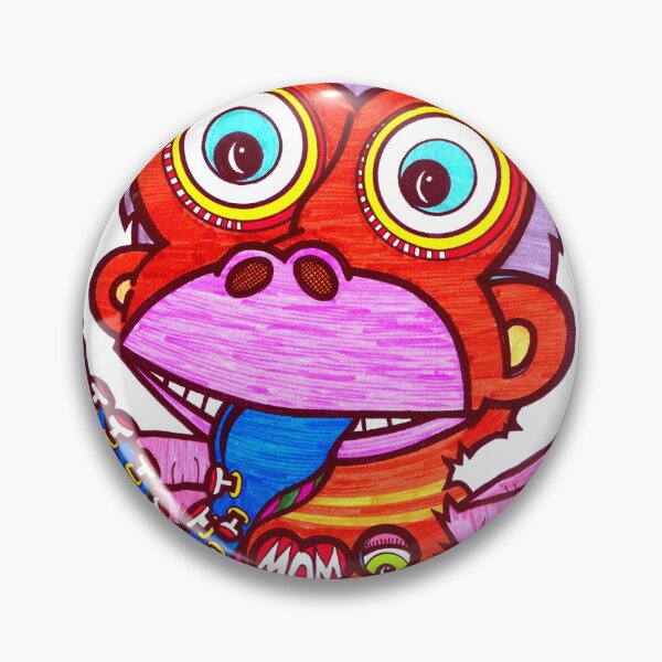 Item preview, baby monkey designed and sold by DeathBunnyArmy.