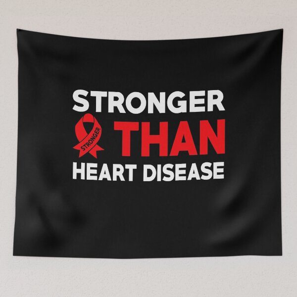 Item preview, Stronger Than Heart Disease Awareness Warrior designed and sold by Adolfo114.