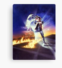 Back to the Future Canvas Print