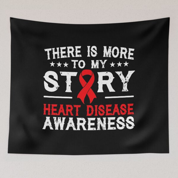 Item preview, There Is More To My Story Heart Disease Awareness designed and sold by Adolfo114.