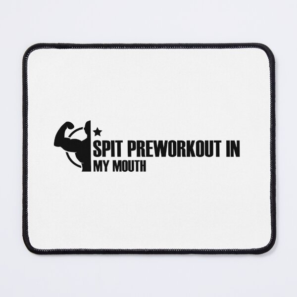 Item preview, Spit preworkout in my mouth - Black Color designed and sold by FlipFlop7.