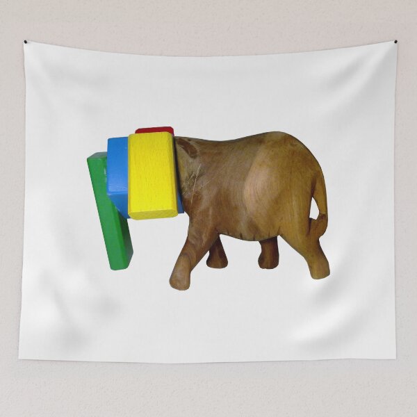 Item preview, Block elephant designed and sold by DeathBunnyArmy.