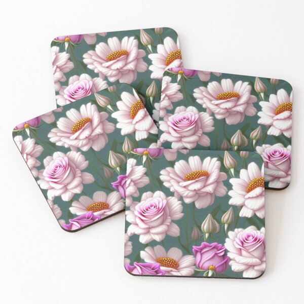 Item preview, Semirealistic and detailed illustration of flowers in bright colors designed and sold by Laccy.