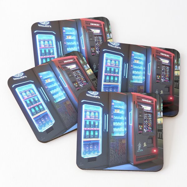 Item preview, Vending machine cyberpunk vending machine designed and sold by StarDust43.