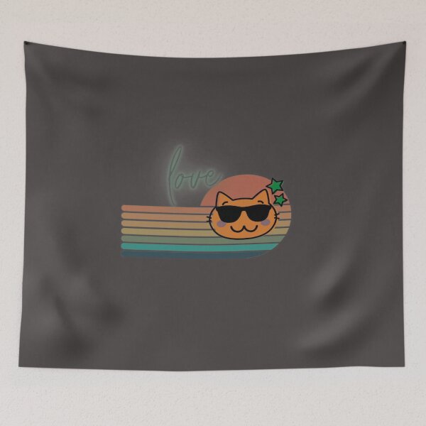 Item preview, I love sunset and cats. designed and sold by Aamanyy7789.