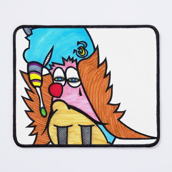 Item preview, clown designed and sold by DeathBunnyArmy.