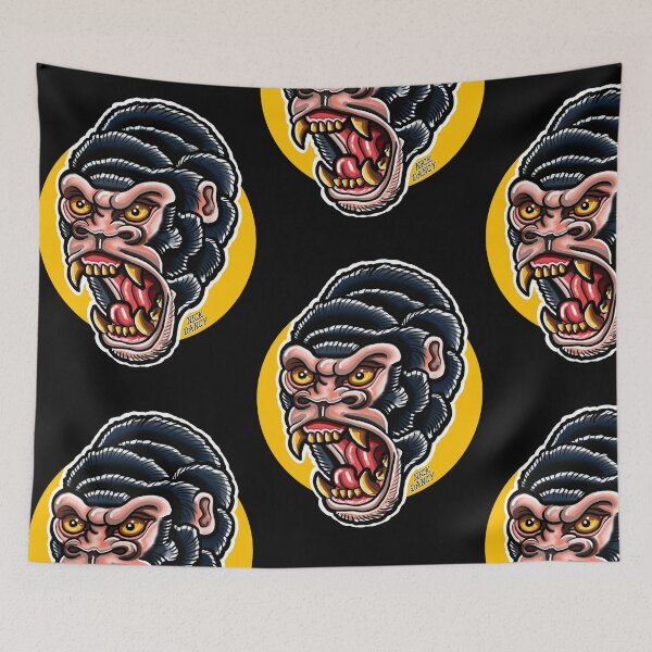 Item preview, Angry primate designed and sold by Nickdancytattoo.