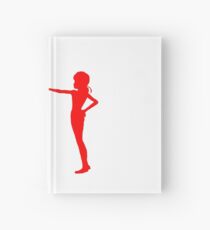 Miraculous Ladybug & Cat Noir "Pound it" silhouette Hardcover Journal