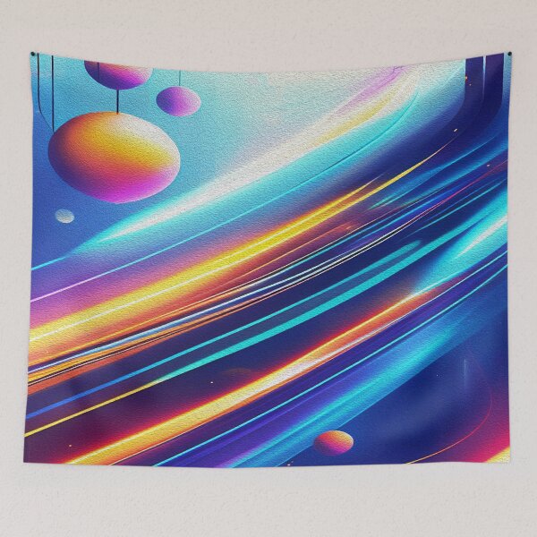 Item preview, Vibrant and Lively Modern Abstract Oil Painting designed and sold by Trendy Valley .