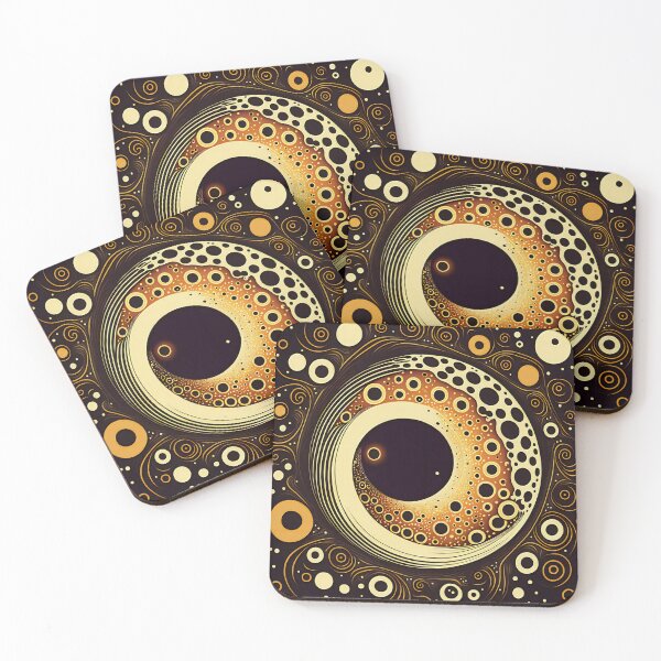 Item preview, Black Hole through an Art Nouveau lens designed and sold by SamJanner.
