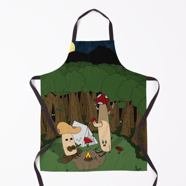 Item preview, Mushroom camping designed and sold by _e6652 .draw.