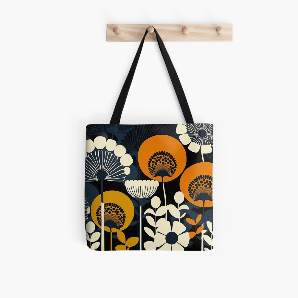Vista previa del artículo con la obra «Bolsa estampada de tela», diseñado y vendido por Piktart.